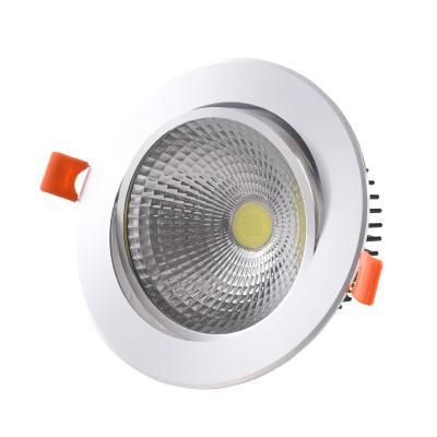 China Modern Anti-glare SMD Ceiling Recessed Home Store Use Downlight Round Spot Light 3w 5w 7w 12w 15W 30W Led Downlight for sale