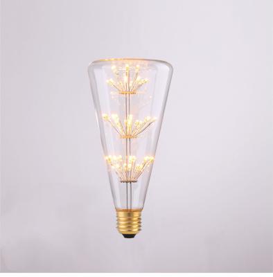 China High Quality Warm White Triangular Flask Lighting LED Edison Bulbs For Decoration XHL-LED ST64 A60 Factory Price for sale