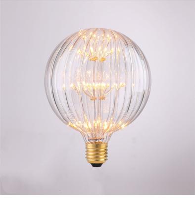 China XHL-LED 110-130V/220-240V China Decoration Wholesale Price 1800-6500K LED Bulb 4W Waterproof Decorative Starry Glass Lighting for sale