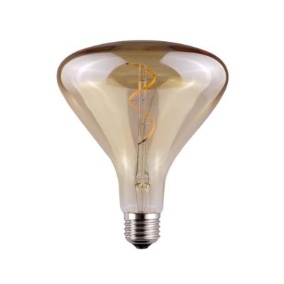 China XHL-LED Residential Edison 4 Watt R140 Cover R140 Flexible Glass LED Filament Light Bulb for sale