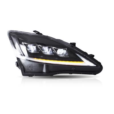 China The Interpretation VLAND LED Headlights Headlight With Head Sequential Light Turn GEN XE20 2th IS 220d/F 300 350 Front Lamp 2006-2012 For Lexus IS250 Headlight for sale