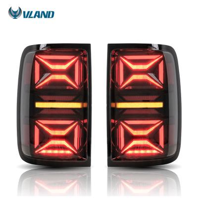 China Housing: ABS PC Full LED Rear Tail Lamp Assembly VLAND PA Aluminum Tail Lights 2010-2019 2020 With Sequential Turn Signal Tail Light For VW Amarok Pritsche for sale