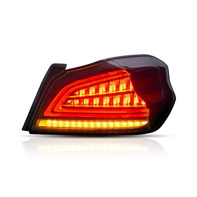 China Modified Full LED Rear Tail Lamp VLAND LED Tail Lamp Tail Lamp Assembly 2014 Sequential Tail Light 2015 2016 For Subaru Impreza WRX for sale