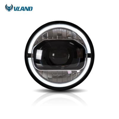 China VLAND Full LED Car Plug & Play Headlights Head Light Lamp Assembly 2007-2016 2017 For Jeep Wrangler nlimited JK TJ LJ CJ for sale