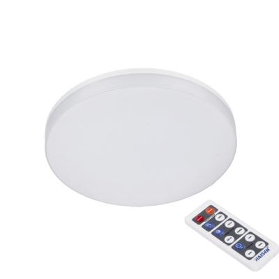 China Modern Remote Control Waterproof IP54 Surface Mounted LED Ceiling Light with Microwave Motion Sensor for Home, Office for sale