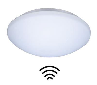 China Modern Round Indoor Ceiling Lamp Microwave Sensor Outdoor Mounted Ceiling Light E27 With Motion Sensor For Kitchen Corridor for sale