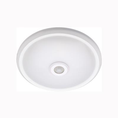 China Modern 12W Indoor Round Ceiling Light Lamp With PIR Motion Sensor LED Ceiling Light Fixtures for sale