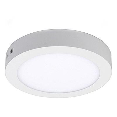 China Modern 6W 12W 18W 24W LED Panel Light Outdoor Mounted Round Led Ceiling Panel Light For Living Room, Kitchen for sale