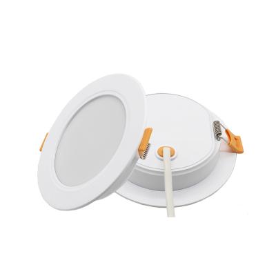 China Modern Ultrathin IP54 Waterproof LED Recessed Panel Ceiling Light, 5W 9W 12W 18W 24W PC LED Downlight for sale