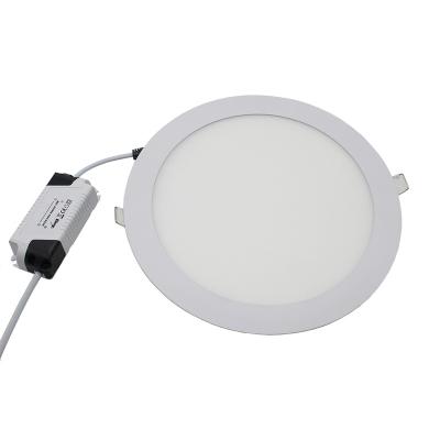 China Modern LED panel light with LED driver, round aluminum LED panel case with high quality led driver for sale