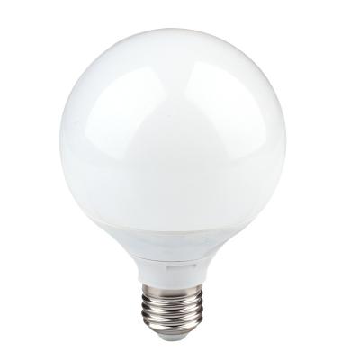 China Indoor Desktop 220V G95 E27 12W Globe Shape LED Bulb Light With Aluminum Base for sale