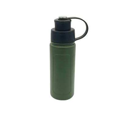 China Wholesale Custom Logo Bulk Outdoor Sports Water PORTABLE Stainless Steel Water Tumbler Bottles for sale