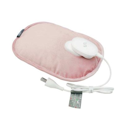 China Keeping Warm Hehong Rechargeable Hot Water Bag With Plush Soft Hand Warmer Electric Charging Hot Water Bag Custom Logo for sale