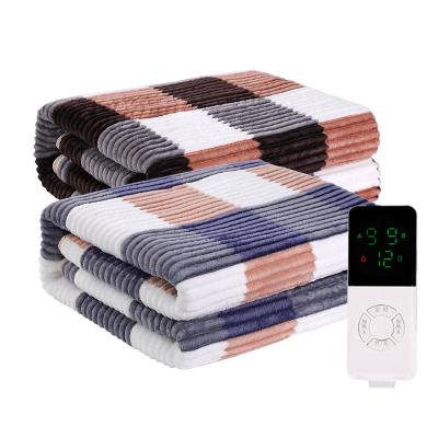 China Anti-Pull Hehong Warm Electric Blanket Comfortable Heated Blankets For Winter Available Sample Custom LOGO Wholesale Manufacturers for sale