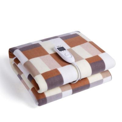 China Anti-Pull Hehong Comfortable Warm Electric Blanket Washable Heated Blankets For Winter Available Sample Wholesale Manufacturers for sale