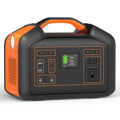 China Quick Charge Support Hehong 500W Outdoor Portable Power Station Multifunctional Lithium Battery Mobile Power Supply Home Backup Power for sale