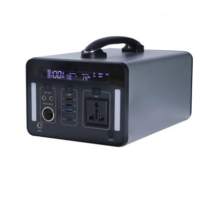 China Hehong Outdoor 1000W Portable Power Station Multifunctional Lithium Battery  Mobile Power Supply Wholesale Manufacturers 293*190*160(mm) for sale