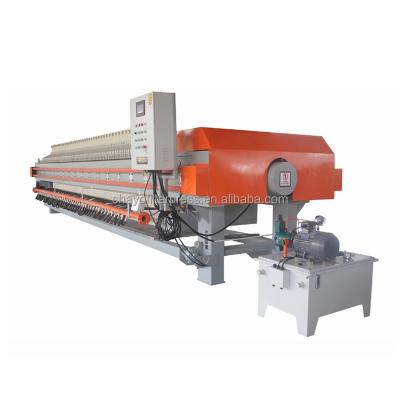 China X1500 Automatic Solid-Liquid Separation Rapid Open Membrane Filter Press for sale