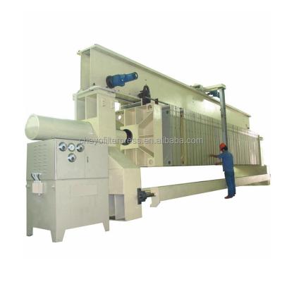 China Hotels Fully Automatic Overhead Beam Filter Press for sale