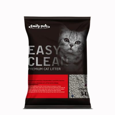 China Viable Ball Formed Cat Litter Rose Fresh Natural Bentonite for sale