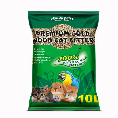 China Sustainable Wooden Pin Cat Litter Wholesale Pet Product for Small Pets for sale