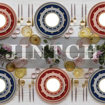 China Viable Handmade Bone China Dishes Dinnerware Sets Wholesale Dinnerware Dinnerware Sets for sale