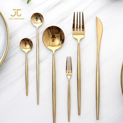 China Sustainable Wholesale Stainless Steel Dinnerware Flatware Set Cutlery for sale