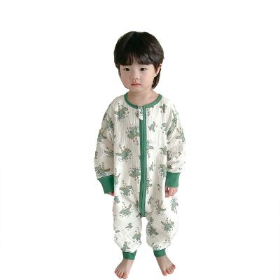 China Breathable High quality super soft spring and autumn Split legs Sleepsack pure cotton baby anti-kick quilt Children sleeping bags for sale