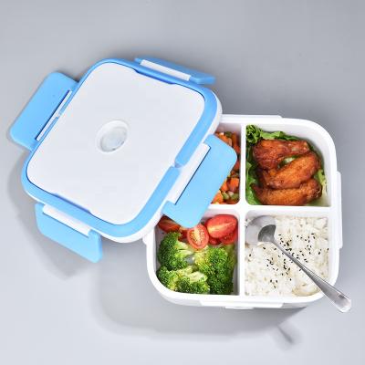 China Hotel/Car/Fast Food Storage Portable Large Electric Heated Heater Waterproof Food Container Bowl Home/Office/School Size YUYANG 1.8L 2in1 12V 220V For Car for sale