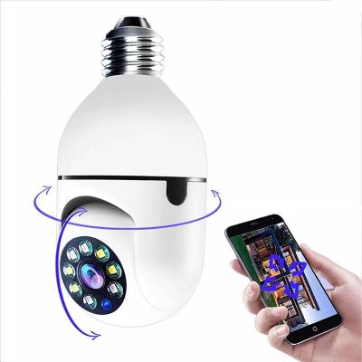 China Human Motion Tracking Waterproof 720p PTZ Night Vision Surveillance Dome Camera Shaped e27 Bulb Wifi Bulb Holder Connector Outdoor IP Camera for sale