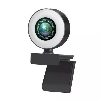 China ABS Factory Supply HD 1080P Webcam Video Conference Camera Webcams with Light for sale