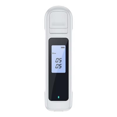 China Portable Safety Clock Alarm Wine Density Analyzer Detector Personal Testing Japanese LCD Display Digital Breath Alcohol Content Tester for sale