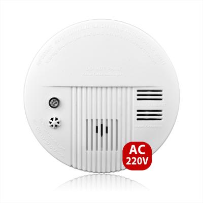 China {Manufacturer} 9v Battery/220v Smoke DetectorWiFi Standalone Function Tuya and Smart Life Smoke Detector Sensor for sale