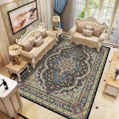 China Reversible Home Decoration Living Room Nonsense Style Crystal Velvet Carpet for sale