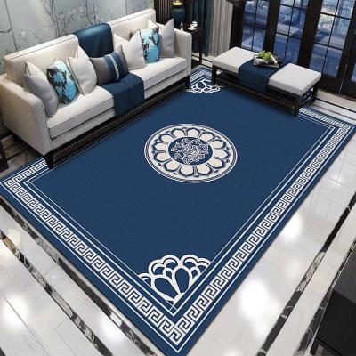 China Simple New Style Simplicity Tea Sofa Sofa Boreal Chinese Table Mat Europe Exhibition Crystal Velvet Living Room Carpet for sale