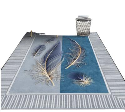 China Printed Floor Washable High Quality Mat For Upholstering Waterproof Carpet Anti Skid Mat for sale