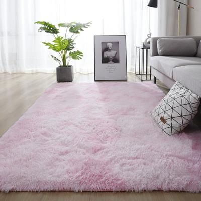 China Europe Boreal Style Warm And Comfortable Square Living Room Blankets Silk Pile Carpet for sale