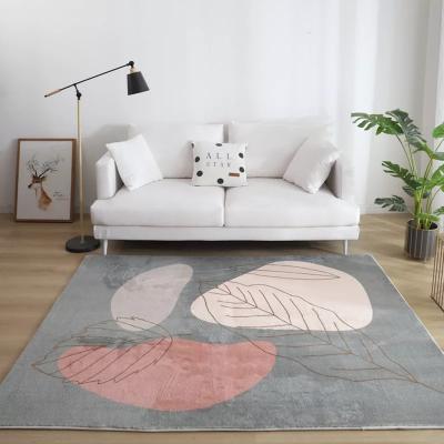 China High Quality Europe Boreal Style Front Door Mat Faux Cashmere Wool Carpet Artificial Fur Fluffy Blanket for sale