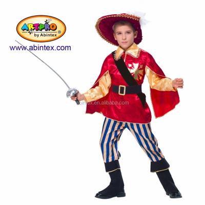 China ARTPRO musketeer costume by Abintex brand musketeer costume (16-2305) as party costume for boy for sale