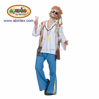 China Party ARTPRO costume by Abintex brand hippie man costume (11-091) as a party costume for man for sale