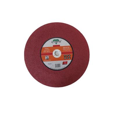 China Alunimium Oxide Alloy Abrasive Cutting Wheel 41With A Red Color 1net Superior Durability Ultra-high Cutting Speed ​​Cutting Wheels for sale