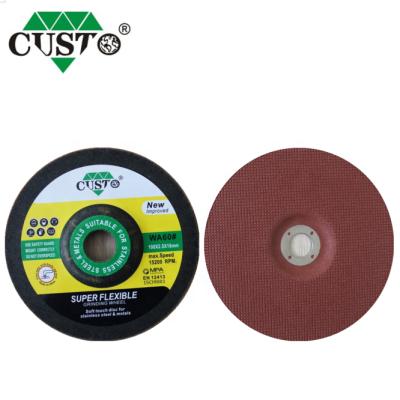 China Flexible Deburring Angle Grinder Silicon Carbide Small Grinding Wheels 100X3X16mm For Stainless Steel for sale