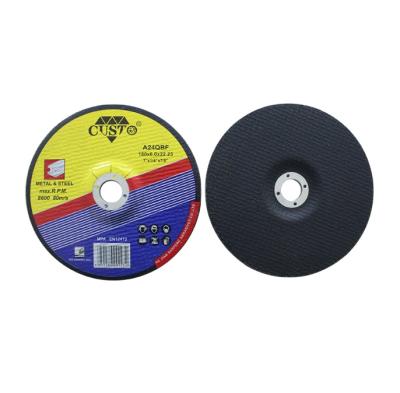 China Factory Wholesale 180x6x22.23mm Flat Grinding Wheel 7 Inch Alunimium Oxide Metal Grinding Wheels for sale