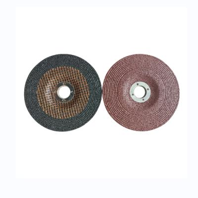 China Resin Bonded Flat Angle Grinder 100x6x16mm Wholesale Factory Made Fabric Reinforced Grinding Wheels Metal Discs for sale