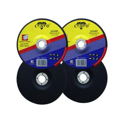 China Alunimium Oxide Tungsten Carbide 7 Inch Grinding Wheel For Steel for sale