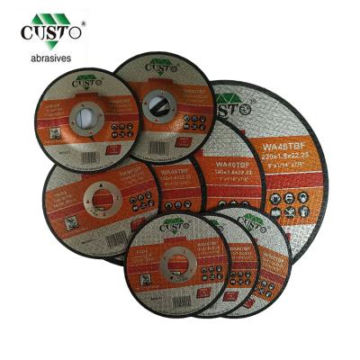 China Soft Best Price Sharp Abrasive Thin Cutting Wheel For Stainless Steel for sale