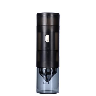 China Portable Handheld Coffee Maker Mini Powder Coffee Grinding Steel Electric Burr Small Coffee Bean Grinder for sale