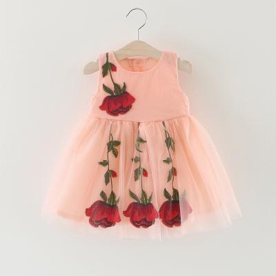 China Wholesale Breathable Baby Flower Girl Dress 2017 Kids Dresses Designs From China for sale