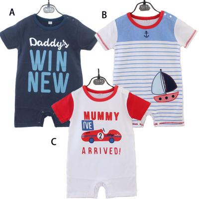 China Short Sleeve Direct Buy China Baby Rompers Cotton Print Newborn Baby Products for sale