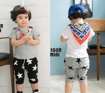 China Organic Sustainable Wholesale Karachi Grows Boy Clothing Set Cotton Baby Shorts for sale